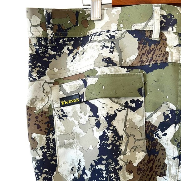 King's NEW Women's Hunter Cargo Pant 2.0 In Camo Size 16 - Picture 9 of 15